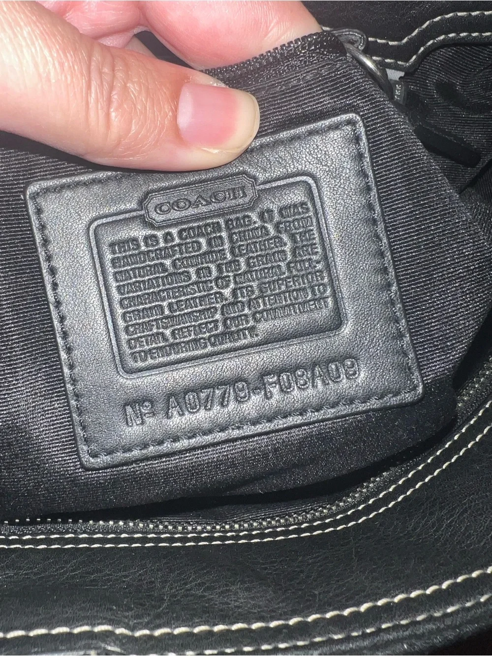 Coach Vintage Double Front Pocket Satchel in Black EUC!